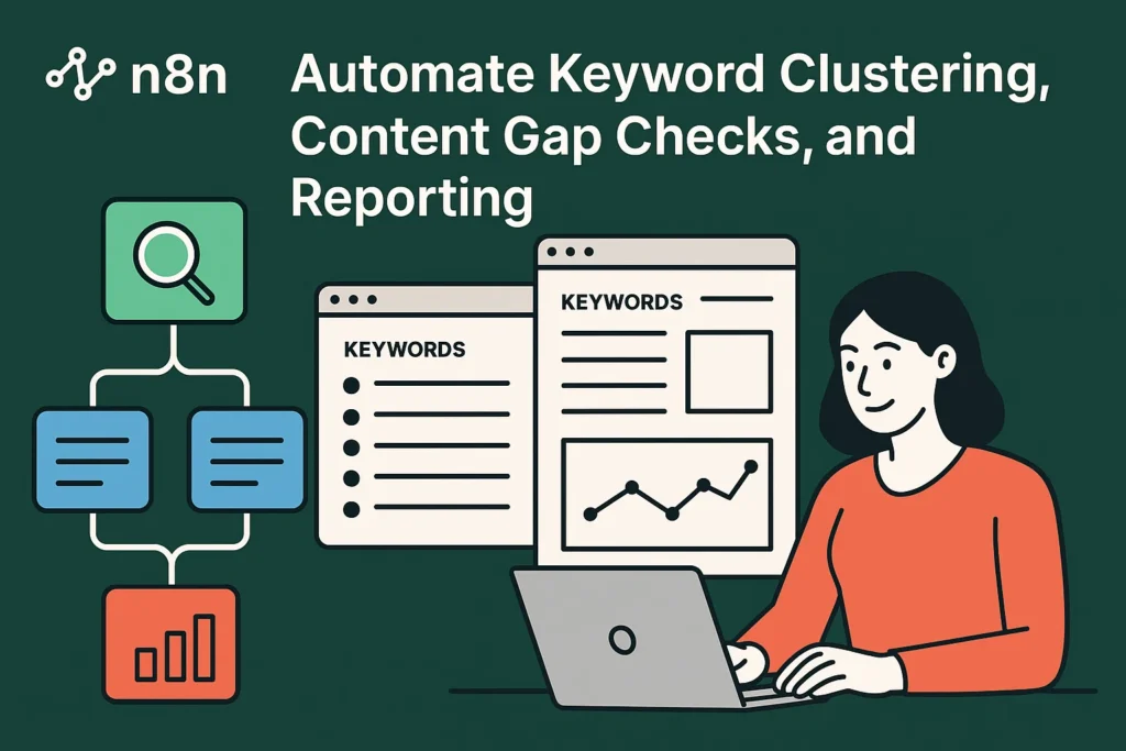Using n8n for SEO: Automate Keyword Clustering, Content Gap Checks, and Reporting